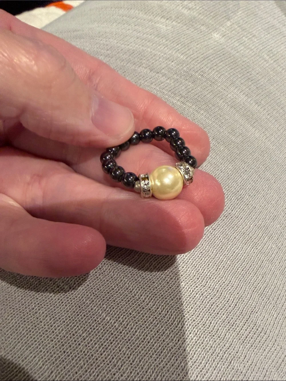 Pearl Stretch Ring